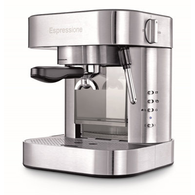 Espressione Stovetop Pump Espresso Machine Cappuccino Espresso Machine Espresso Maker with Frother