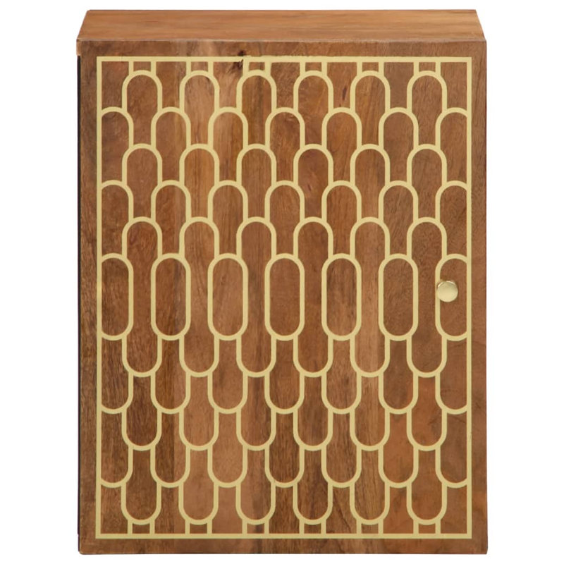 Aivo Wall Bathroom Cabinet, Brown