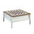 Gaming/Coffee Table, White Finish
