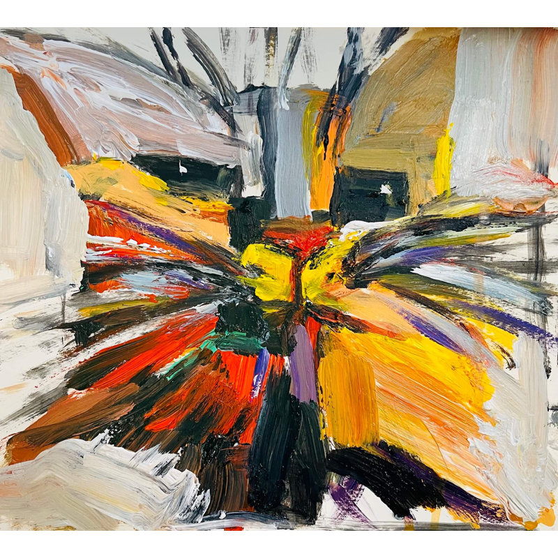 Scruffles Print by John Beard, 30" H x 30" W x 2" D, Wrapped Canvas