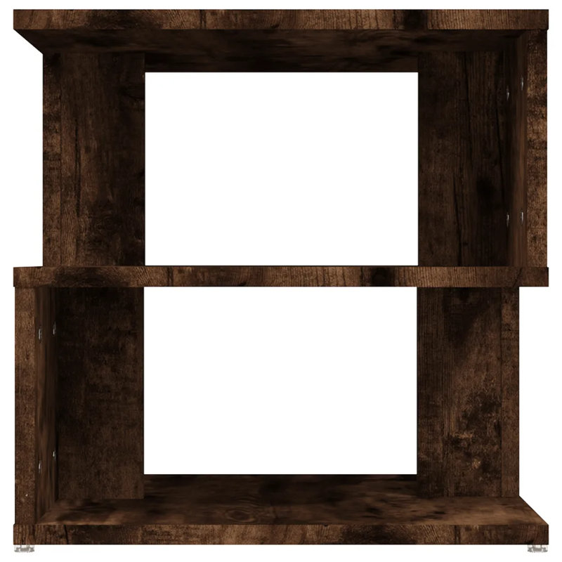 vidaXL Side Table End Sofa Coffee Table Living Room Furniture Engineered Wood, Smoked Oak, Smoked Oak