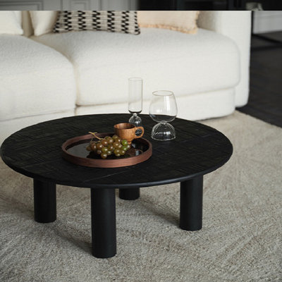 Table basse en bois de teck massif