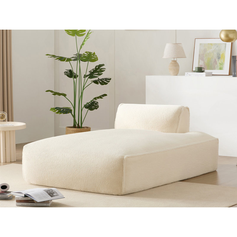 Canapé modulaire surdimensionné 72 ", Beige