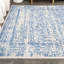 Tapis crème / bleu Misha Filigree-271435570