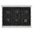 ZLINE 36 in. 5.2 cu. ft. Classic Dual Fuel Range with 6 Burner Gas Cooktop and Electric Convection Oven in Stainless Steel with Door-106888338