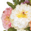 Arrangement floral de grandes pivoines dans un vase
