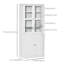 Arhdar Barister Storage Bookcase