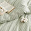 Ensemble de housse de couette à rayures 100% coton délavé-124561250-124561252