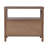 2-Drawer Wood Nightstand, Brown-121471295
