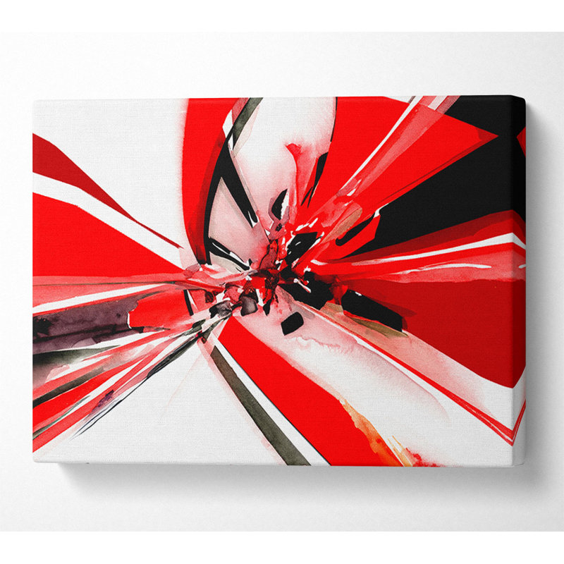 Pure Abstraction - Wrapped Canvas Print, 35.6cm H x 50.8cm W x 10cm D
