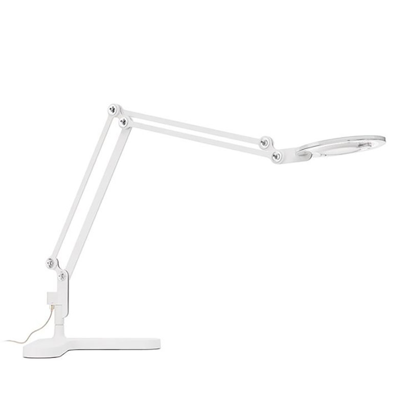 Link Desk Lamp, 33" H x 8.5" W x 7.5" D, White