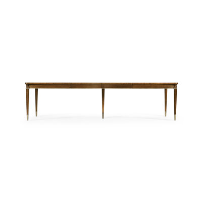 Toulouse 42" Extendable Walnut Solid Wood Dining Table by Jonathan Charles Fine Furniture