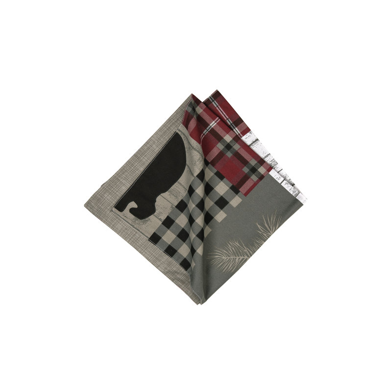 Aleise 100% Cotton Patchwork Square Napkin