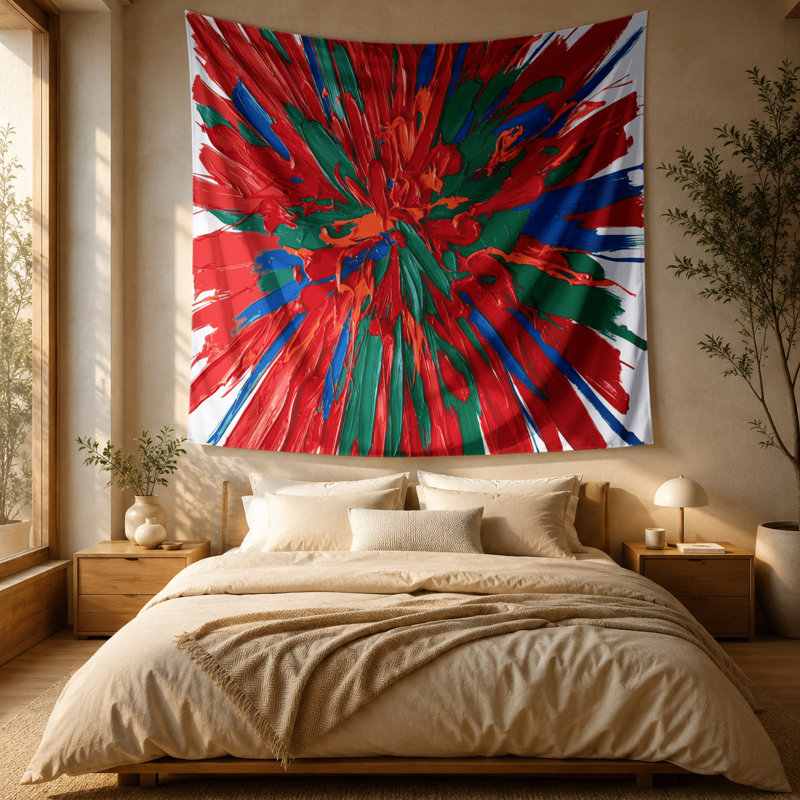 Tapisserie murale Neo Expressionism 56, 51 po x 60 po