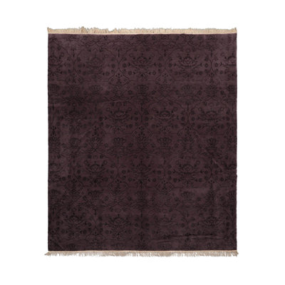 Jernorris Silk and Wool Floral Indoor / Outdoor Rug