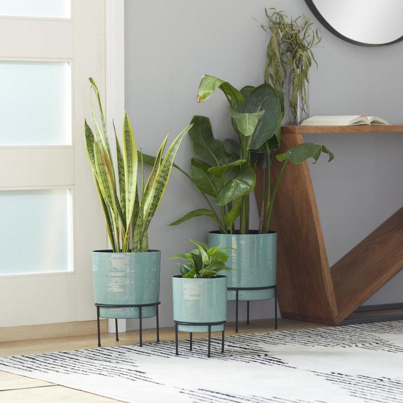 Pot Planter, Teal