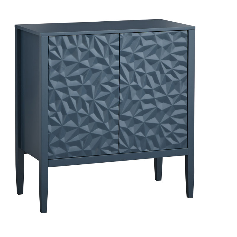 Commode d'appoint Ninave, Bleu minuit