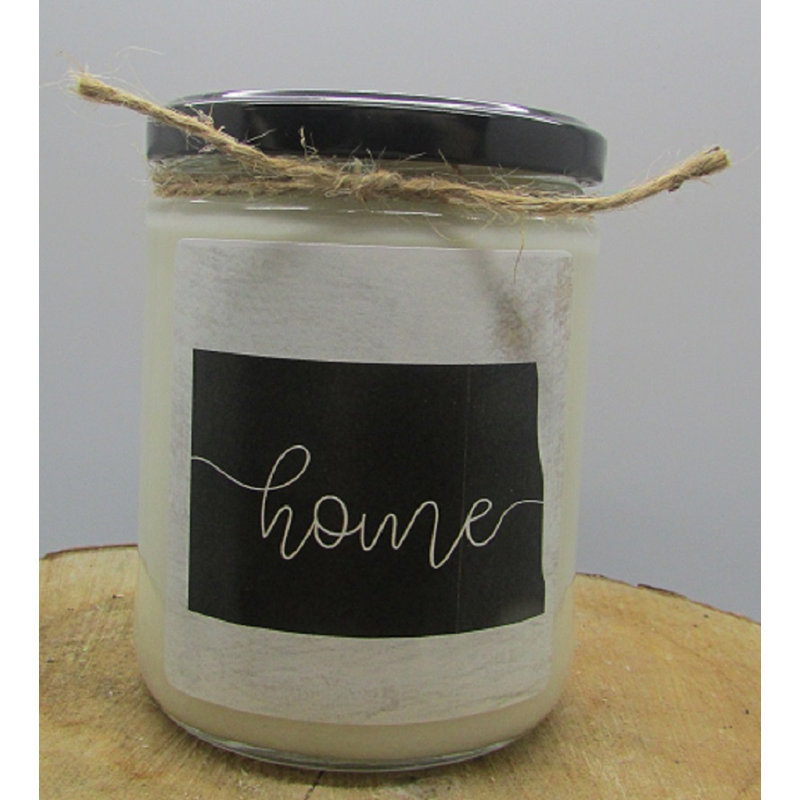 White Cotton And Bergamot Scented Jar Candle