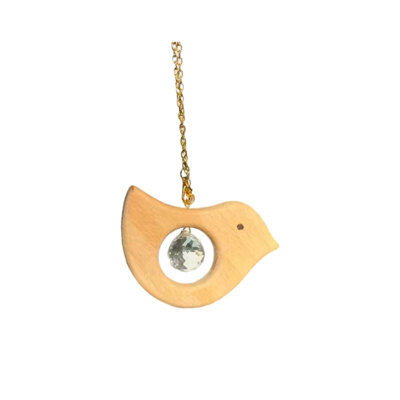 Birds Sunlight Catcher Glass Crystal Ball Sunlight Scattering Patterns Home Creatives Decoration Pendant
