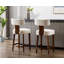 Chaises de bar de style Mid-Century avec tabourets de bar modernes et dossier courbé-755257824-771910587