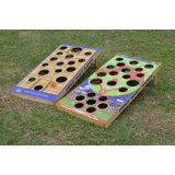 Two-Game Set - Baseball + Basketball Bean Bag Toss Games