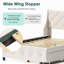 Structure de lit plateforme avec rangement No Noise