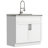 Hennessy All-In-One 36-inch Laundry Utility Sink and Cabinet