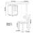 Exquisite Black And White Storage Writing Desk-1844027696