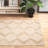 Debron Hand Tufted Wool Geometric Rug-425329989