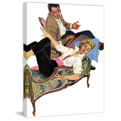 «Vintage Fashion Shackles for the Groom», reproduction sur toile tendue