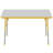 Rectangular Classroom Table-92312013-92312019