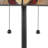 Ren 63" Traditional Floor Lamp In Oil Rubbed Bronze Metal With Brown And Cream Glass By -789220100