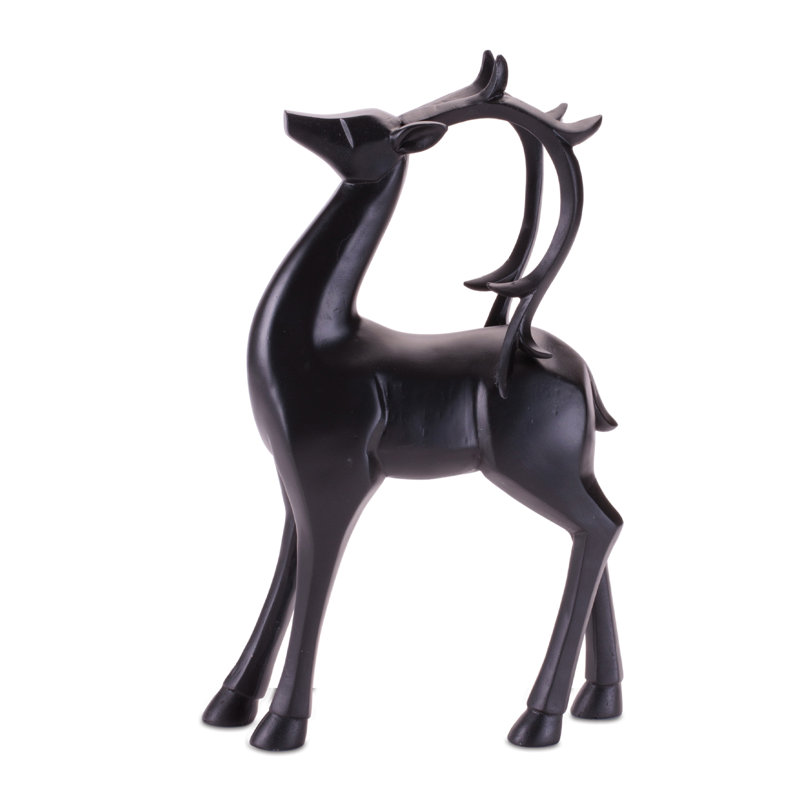Statue de cerf moderne (ensemble de 2)