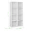 Lakrisha 4-Tier Cube Bookcase with Finished Back-1771539790