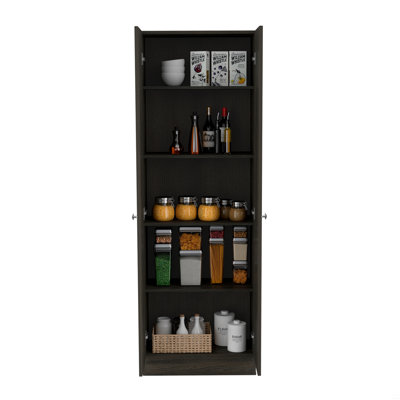 Armoire de rangement Pipestone, cinq tablettes