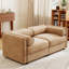 Canapé 2 places Camel Chenille avec rangement, dossier cylindrique, design moderne et ergonomique discret, montage rapide et facile, tissu de qualité, espace de rangement, soutien optimal, schéma de montage simple