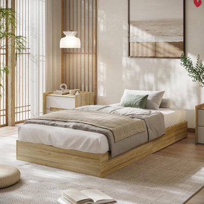 Lit plateforme Wood