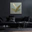 Art mural en verre acrylique 36 po x 36 po «Cottage Lily Of The Valley» par Danhui Nai