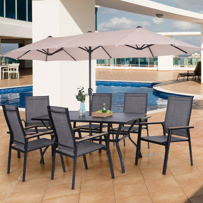 6 - Person Patio Dining Set with