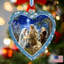 Holiday Splendor 5'' Handmade Glass Animals Holiday Shaped Ornament