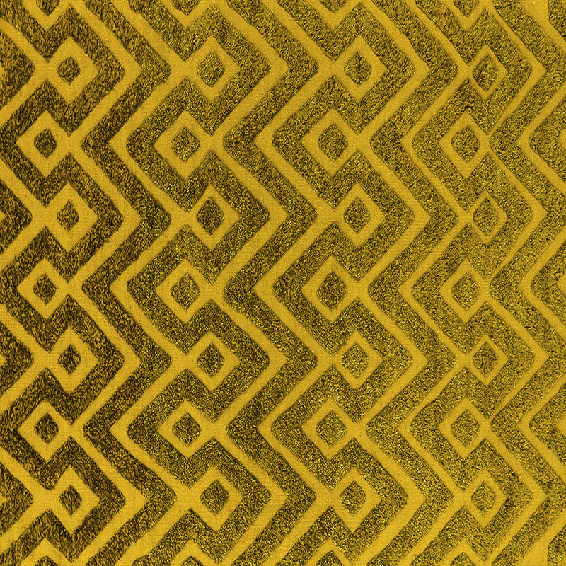 Tapis oriental en laine / polyester tissé à la machine Pjotr, Carré 5 pi