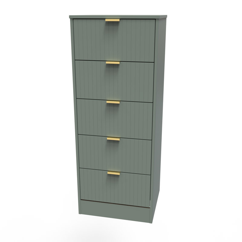 Barriner Bedside Table, Reed Green