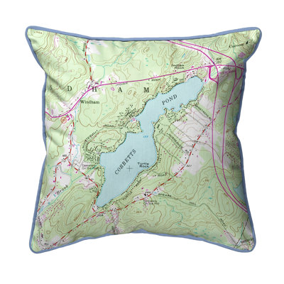 Coussin décoratif intérieur/extérieur câblé nh cobbetts pond