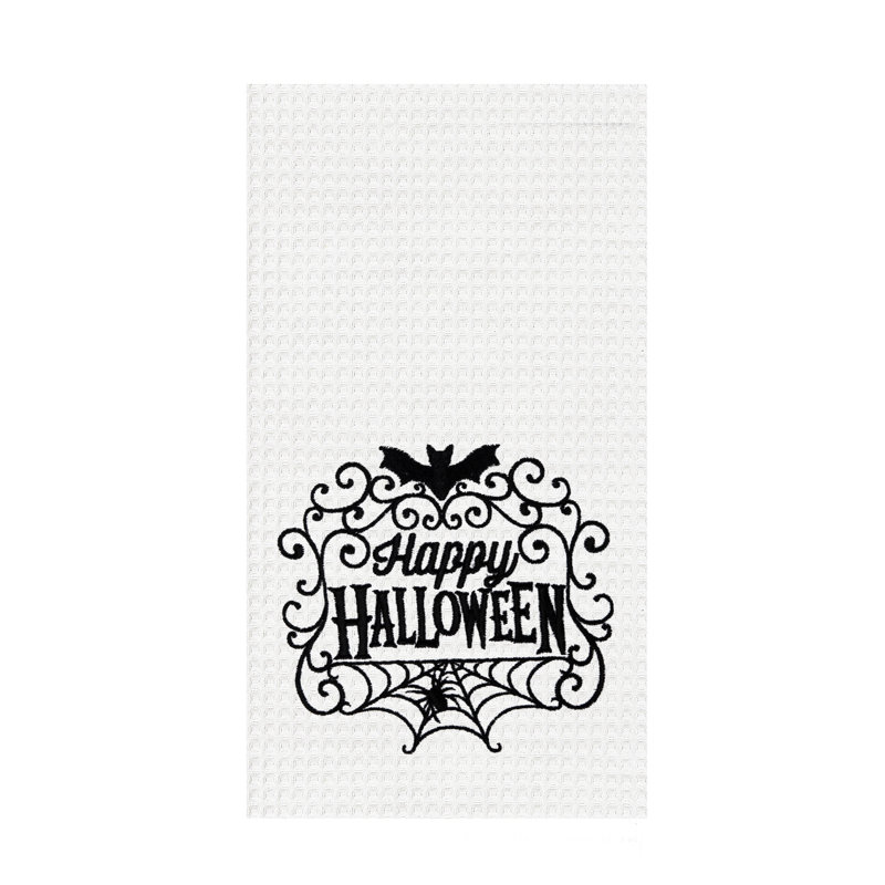 Happy Halloween Cute Bats Towel