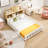 Headboard Storage Cabinet For Full-Size Montessori Floor Bed ,Freely Collocation-2008978720