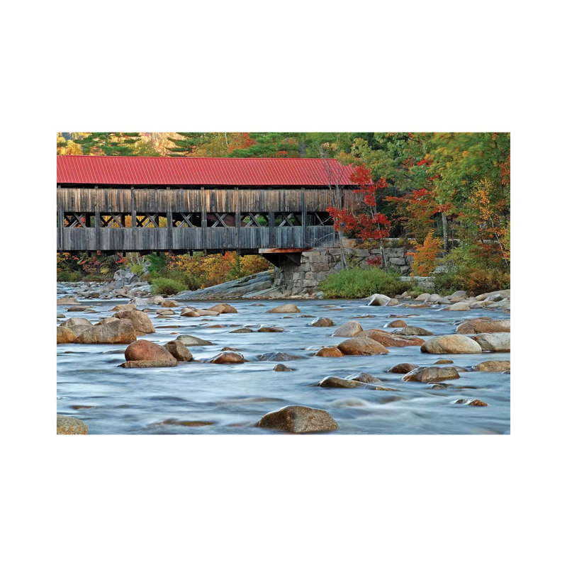 «Albany Bridge» par Brian Wolf - photographie sur toile tendue, H 8 po x l 12 po x P 0,75 po