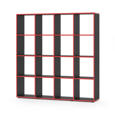 Boan 143cm H x 138cm W Cube Bookcase