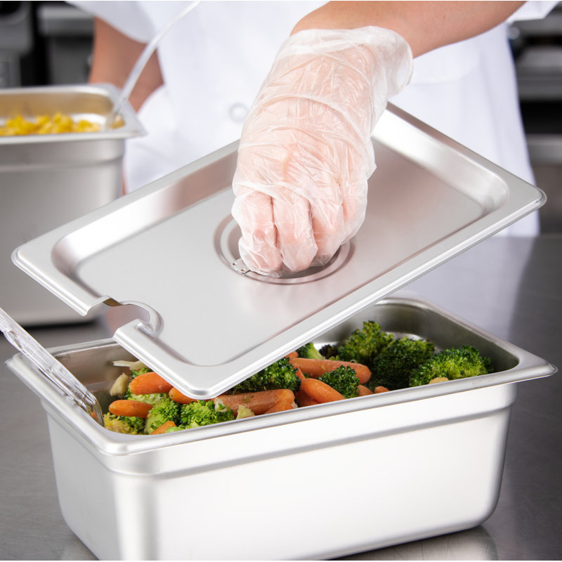 Carlisle Food Service Products DuraPan™ Rectangle Stainless Steel Container Lid