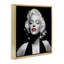 «Halter Top» par Marilyn, art mural encadré noir sur toile flottante-2046693396-2045970794
