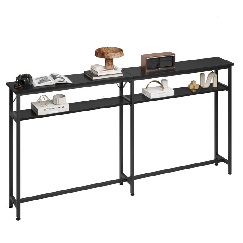 Preiser Console Table, Black